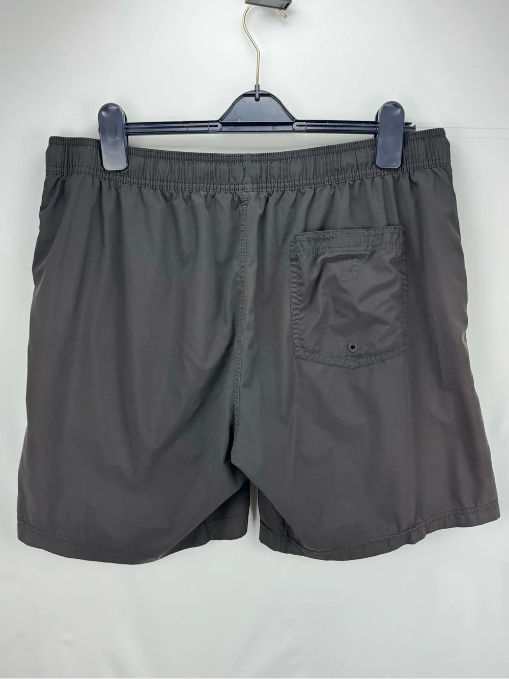Vuori Men's Kore Black Athletic Shorts with White Drawstring - Lined